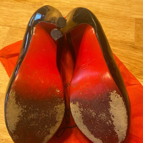 Designer Inspired Black Pumps Size 39 - Picture 5 of 12